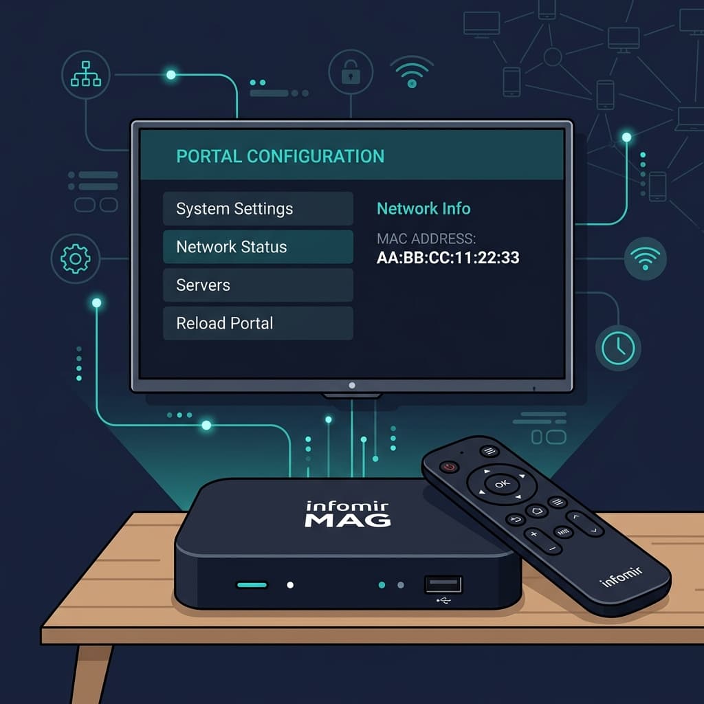 Test et Configuration du Boîtier MAG 322 W1 pour l'IPTV